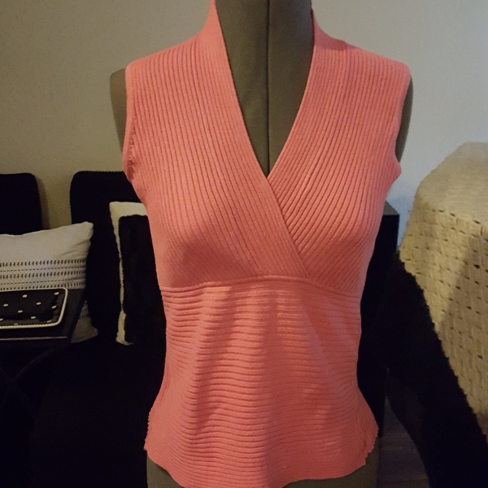 August Silk knit top.